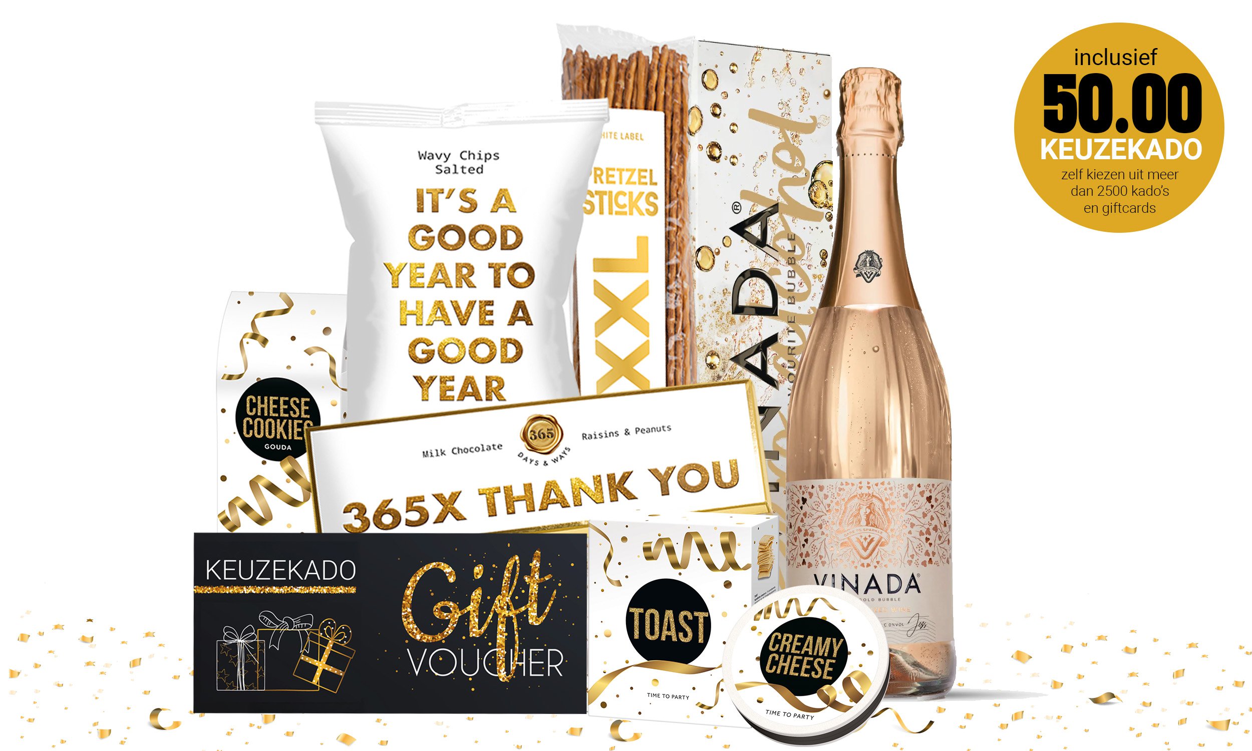 Golden Buzzer 0.0% + Keuzekado 50